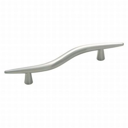Amerock BP19204G10 5-1/16" (128 mm) CTC Essential'Z Cab Pull Satin Nickel BP19204G10