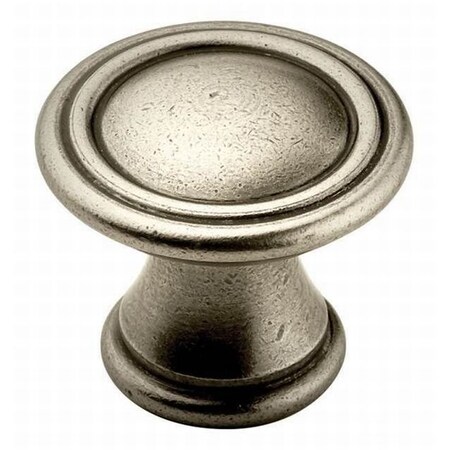 Amerock BP24009AN 1-3/16" (30 mm) Diameter Vasari Cab Knob Antique Nickel BP24009AN