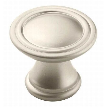 Amerock BP24009SN 1-3/16" (30 mm) Diameter Vasari Cab Knob Satin Nickel Finish BP24009SN