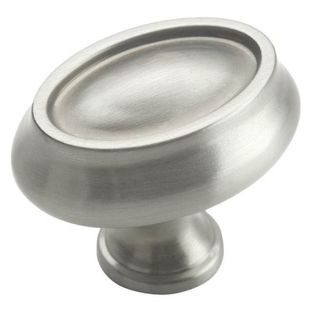 Amerock BP26127G10-25PACK 1-1/2" (38 mm) Manor Cab Knob Satin Nickel BP26127G10-25PACK