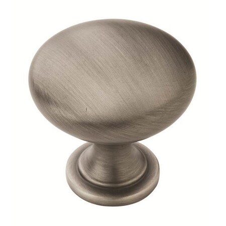 Amerock BP53005AS-25PACK 1-1/4" (32 mm) Diameter Value Cab Knob Antique Silver BP53005AS-25PACK