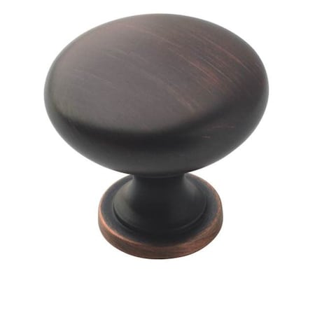 Amerock BP53005ORB-2PACK Pack of 2 1-1/4" (32 mm) Diameter Value Cab Knob ORB BP53005ORB-2PACK