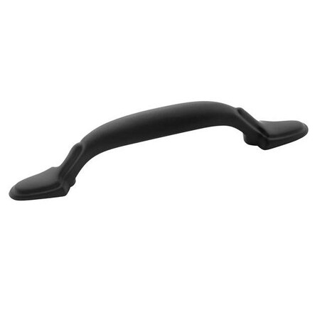 Amerock BP53008FB 3" (76 mm) CTC Allison Value Cab Pull Flat Black Finish BP53008FB