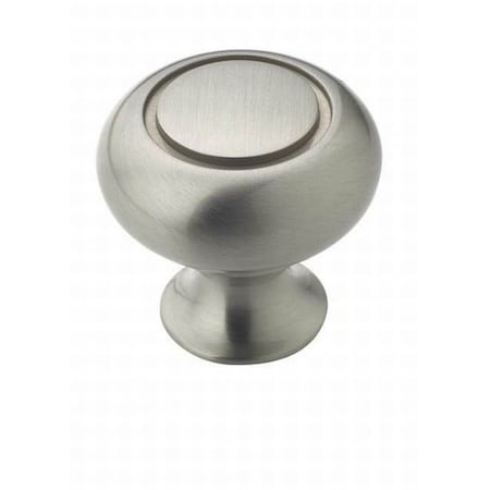 Amerock BP53011G10-10PACK 1-1/4" (32 mm) Diameter Value Cab Knob Satin Nickel BP53011G10-10PACK