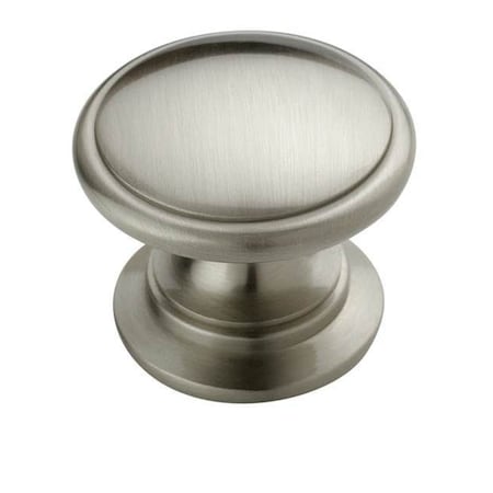 Amerock BP53012G10-10PACK 1-1/4" (32 mm) Diameter Value Cab Knob Satin Nickel BP53012G10-10PACK