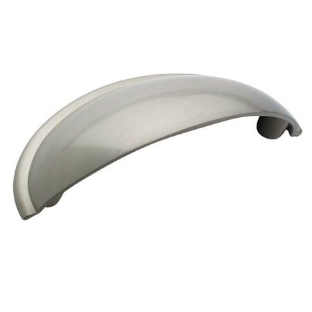 Amerock BP53019G10-25PACK 2-1/2" (64 mm) CTC Cab Cup Pull Satin Nickel BP53019G10-25PACK
