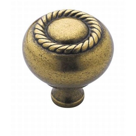 Amerock BP53471BB 1-1/4" (32 mm) Diameter Value Cab Knob Burnished Brass BP53471BB