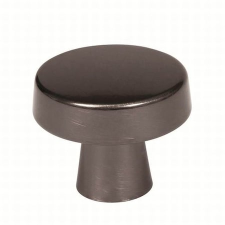 Amerock BP55270GM 1-5/16" (33 mm) Diameter Blackrock Cab Knob Gunmetal Finish BP55270GM