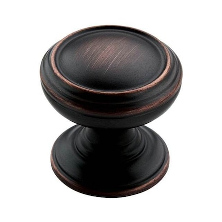Amerock BP55342ORB-5PACK 1-1/4" (32 mm) Revitalize Cab Knob ORB BP55342ORB-5PACK
