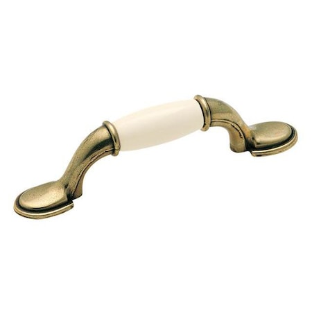 Amerock BP76245AB 3" (76 mm) CTC Allison Value Cab Pull Antique Brass Finish BP76245AB