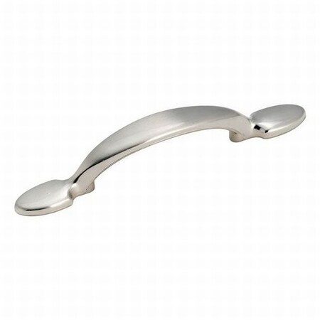 Amerock BP76272G9 3" (76 mm) CTC Allison Value Cab Pull Sterling Nickel Finish BP76272G9