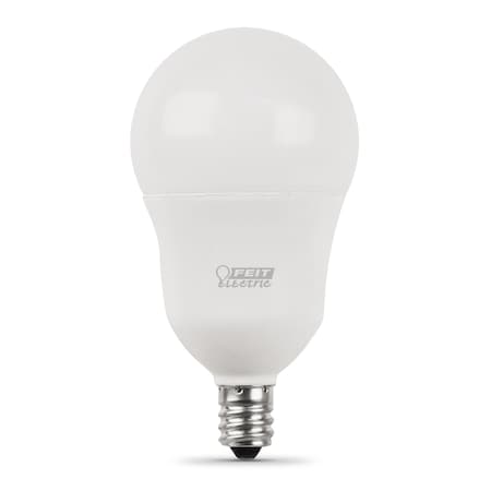 Feit Electric Light bulb, LED, A15, 40W Eqv., Cl, PK48 BPA1540950CAFIL2RP24