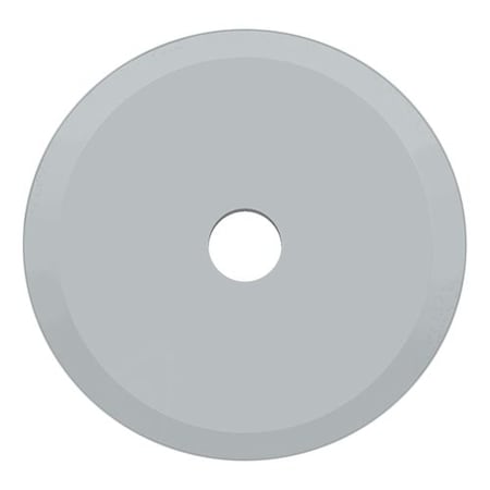 Deltana Base Plate For Knobs, 1-1/4" Diameter Satin Chrome BPRK125U26D