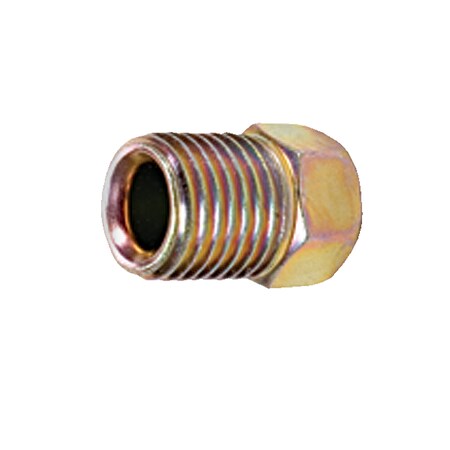 Sur&R Inverted Flare Nut, 3/8"-24, PK50 BR105L