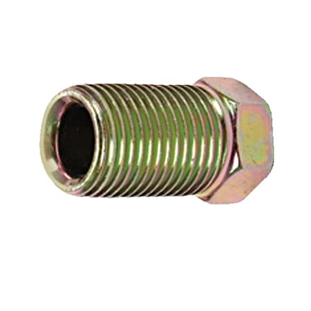 Sur&R Inverted Flare Nut, 7/16"-24L, PK100 BR1400C