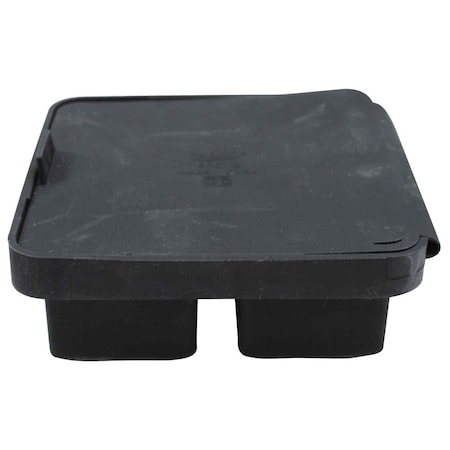 Tablecraft Ice Cube Tray, Black Silicone BSCT2