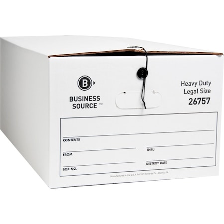 Business Source Storage Box, 12 PK 26757