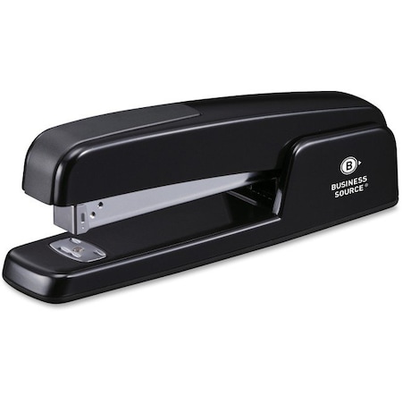 Business Source Stapler, Desk, Full, Diecst, Black 41877