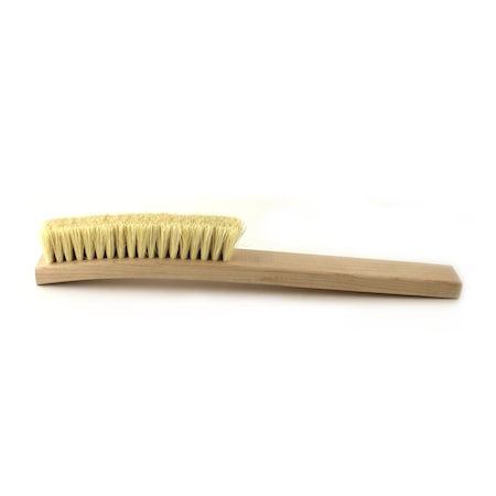 Brush Research BT49 Curved Handle Scratch Brush, Tampico, 4X18, 1" Trim, 13.75" OAL BT49