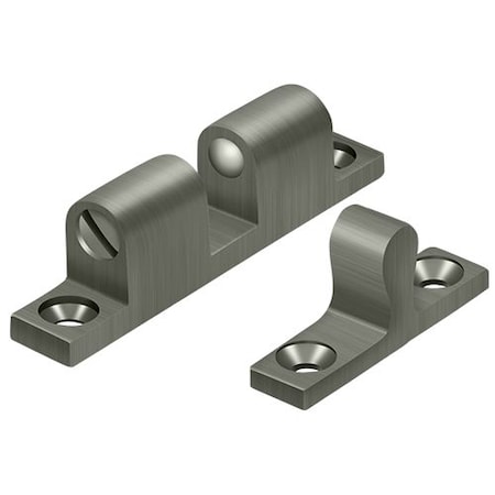 Deltana Ball Tension Catch 1-4/5" X 3/10" Antique Nickel BTC10U15A