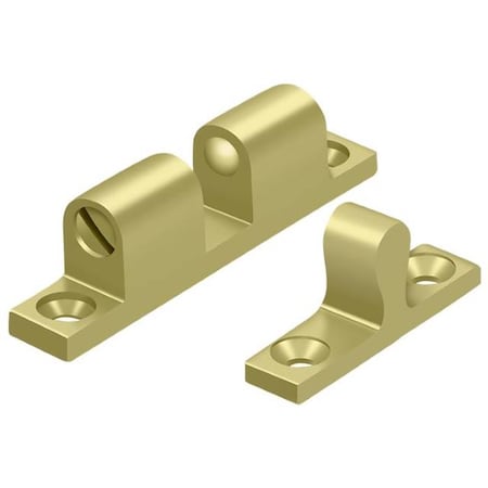 Deltana Ball Tension Catch 1-4/5" X 3/10" Bright Brass BTC10U3