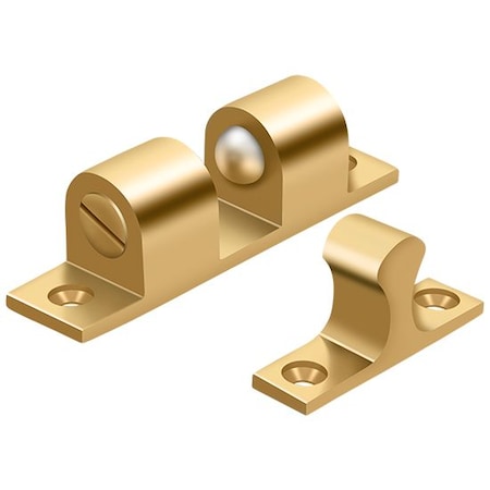 Deltana Ball Tension Catch 3" X 3/4" Lifetime Brass BTC30CR003
