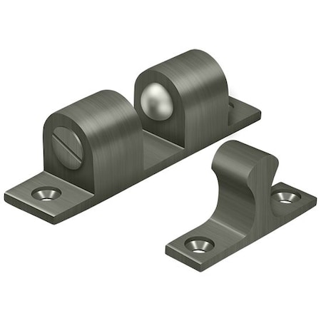 Deltana Ball Tension Catch 3" X 3/4" Antique Nickel BTC30U15A