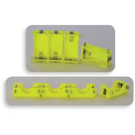 United Scientific D Cell Battery Holder And Joiner, PK 4 BTHD01-PK/4