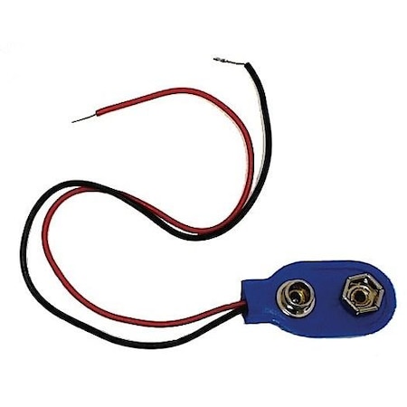 UNITED SCIENTIFIC Battery Connector, 9-Volt BTNV15