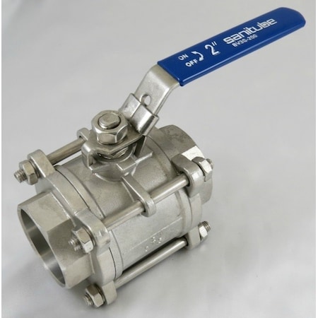 Sanitube Socket-Weld Ball Valves, Full Port, 3/ BV3S-075