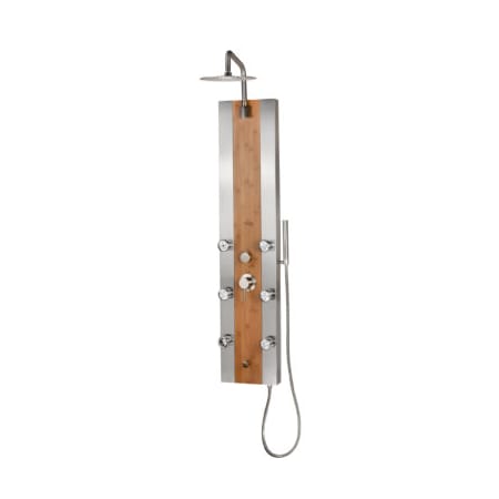 Pulse Showerspas Bamboo Wood Shower Panel-Bali Showerspa 1050