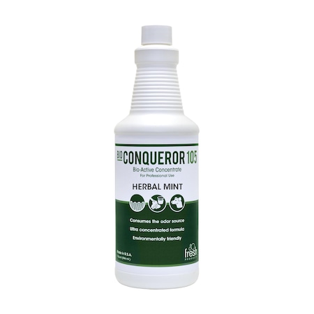 Bio Conqueror 105 Liq, Enzymatic Concentrate, Hrbl Mint, PK12 105Q