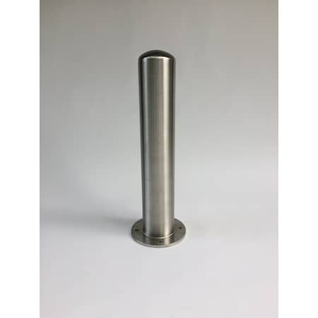 Post Guard Bolt Down Bollard, 6.6"X36", Stainless S BDB SS 6.6-36