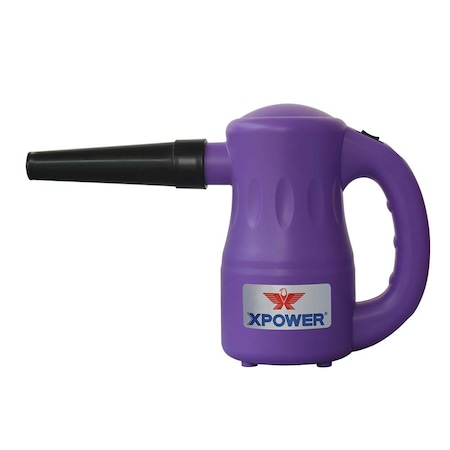 Xpower XPOWER B-53 Airrow Pro Multipurpose Home Pet Dryer, Duster, Air Pump, Blower - Purple B-53-PURPLE