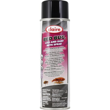 Claire Bed Bug Killer, Also For Lice and , PK12 006