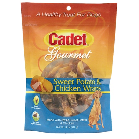 Cadet Prem Gourmet Chicken/Sweet Potato Wraps C01307