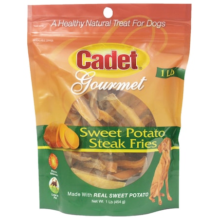 Cadet Sweet Potato Steak Fries Treats 1 pound C01386