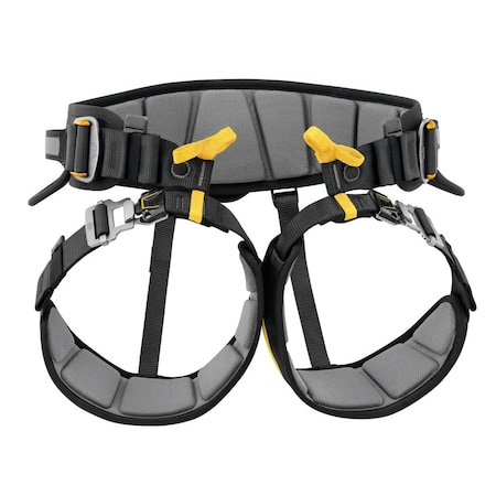 Petzl Falcon Ascent Harness, 1, FAST LT Buckles Leg Straps C038EA00