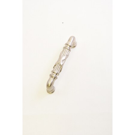 Brass Accents Ribbon and Reed Pull, 6-7/8" C05-P7290-619