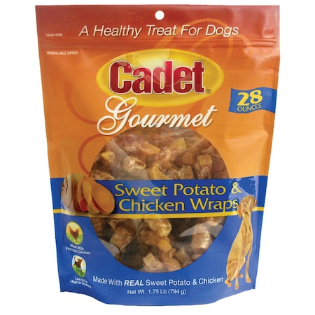 Cadet Prem Gourmet Chicken/Sweet Potato Wraps C07205