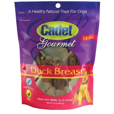 Cadet Prem Gourmet Duck Breast Treats 14oz. C07365