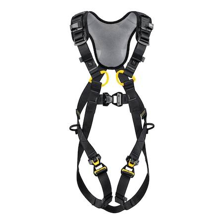 Petzl Newton Fast Fall Arrest Harness, 2, FAST LT Buckles Leg Straps C073DA02