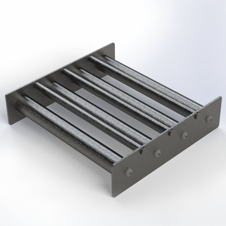 Industrial Magnetics Ceramic Magnetic Separation Grate 8"W C08W08LC