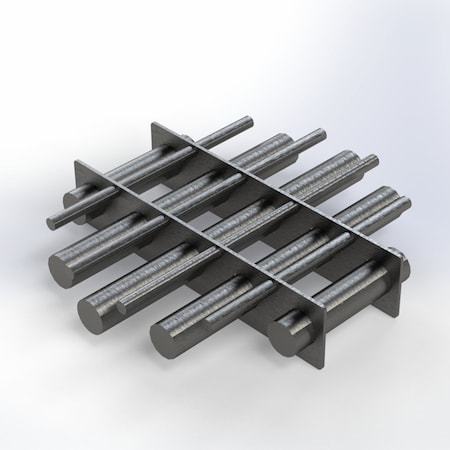 Industrial Magnetics Ceramic Magnetic Separation Grate 10" D C10DC