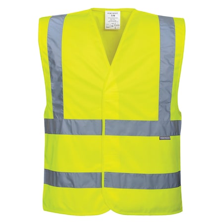 Portwest Hi-Vis Safety Vest 6XL/7XL Class 2 , Hook & Loop C470