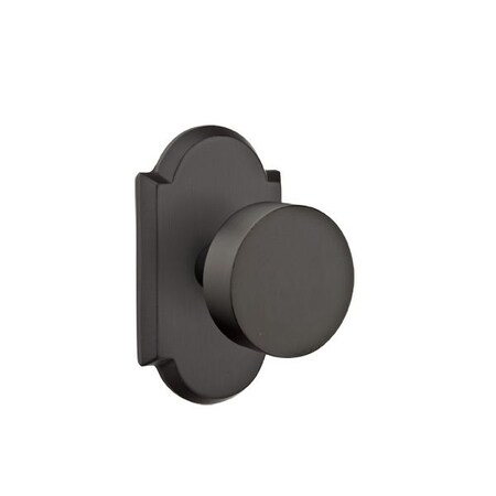 Emtek Flat Black Passage C7108BZRNFB C7108BZRNFB