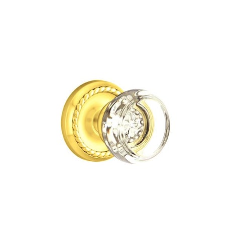 Emtek Bright Brass Passage C8101GTUS3 C8101GTUS3