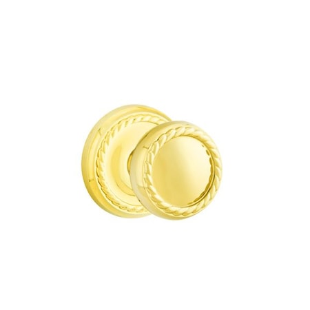 Emtek Bright Brass Passage C8101RKUS3 C8101RKUS3