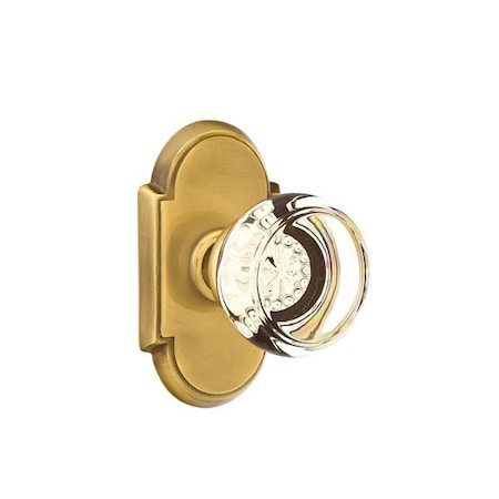 Emtek French Antique Brass Privacy C8208GTUS7 C8208GTUS7