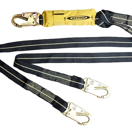 Werner SoftCoil Arc Flash Twinleg Lanyard C911100